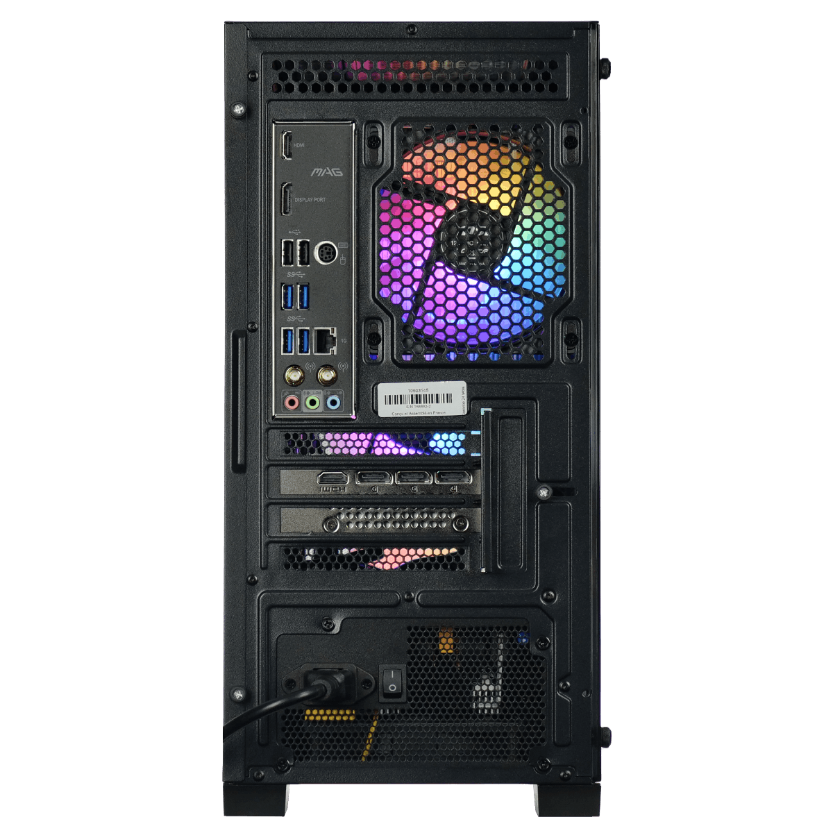 Cybertek LITTLE RAPTOR - R5-5500/5060Ti-8G/16Go/500Go (PCG-10603145) - Achat / Vente PC Fixe sur Cybertek.fr - 5