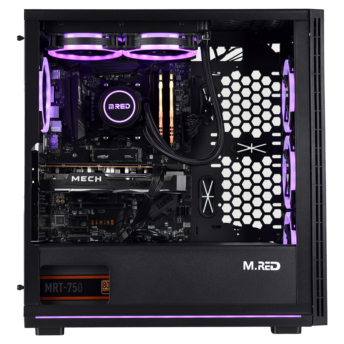 Cybertek RESILIENT - R7 5700X/16Go/1To/RX 7600 (0623) - Achat / Vente PC Fixe sur Cybertek.fr - 3