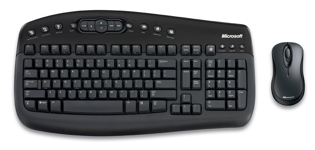 Microsoft Wireless Optical Desktop 1000 - Pack Clavier/Souris - 0