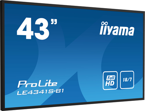 Iiyama LE4341S-B1 (LE4341S-B1) - Achat / Vente Affichage dynamique sur Cybertek.fr - 1