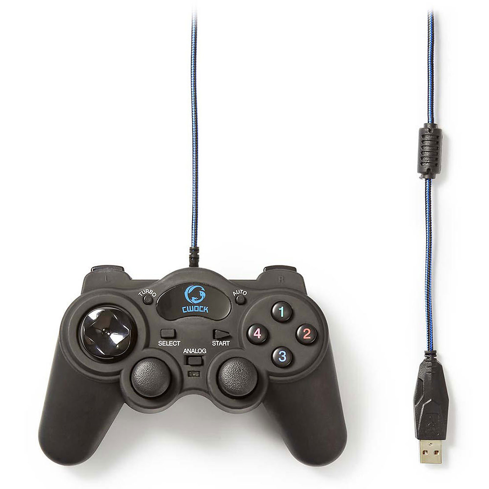 Nedis Manette de Jeu - Périphérique de jeu - Cybertek.fr - 2