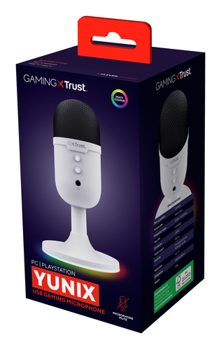Trust YUNIX - Microphone - Blanc (25374) - Achat / Vente Accessoire Streaming / Vlogging  sur Cybertek.fr - 5