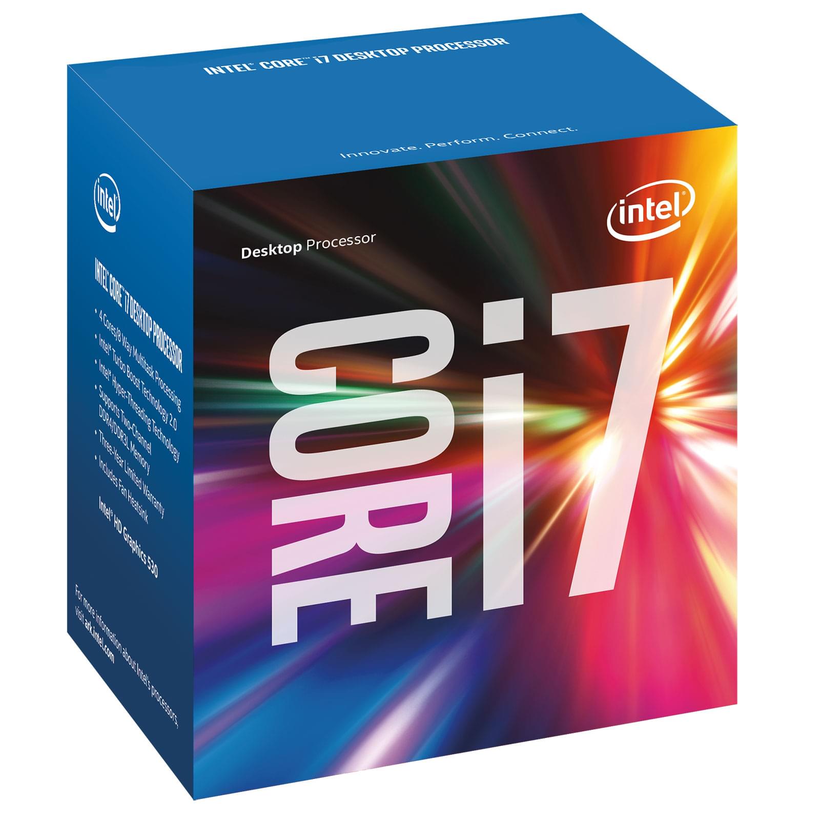 Intel Core i7 6700 - 3.4GHz - Processeur Intel - Cybertek.fr - 0