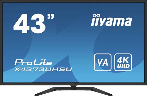 Iiyama 43 pouces  X4373UHSU-B1-TBE - Ecran PC Iiyama - Cybertek.fr - 0