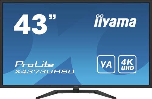 Iiyama 43"  X4373UHSU-B1 - Ecran PC Iiyama - Cybertek.fr - 0