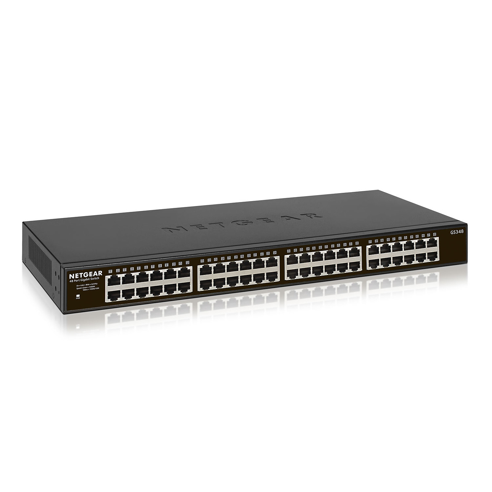 Switch Netgear 48 ports 10/100/1000 GS348# - Cybertek.fr - 3