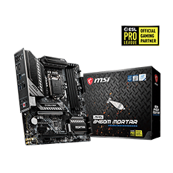 MSI MAG B460M MORTAR - B460/LGA1200/mATX