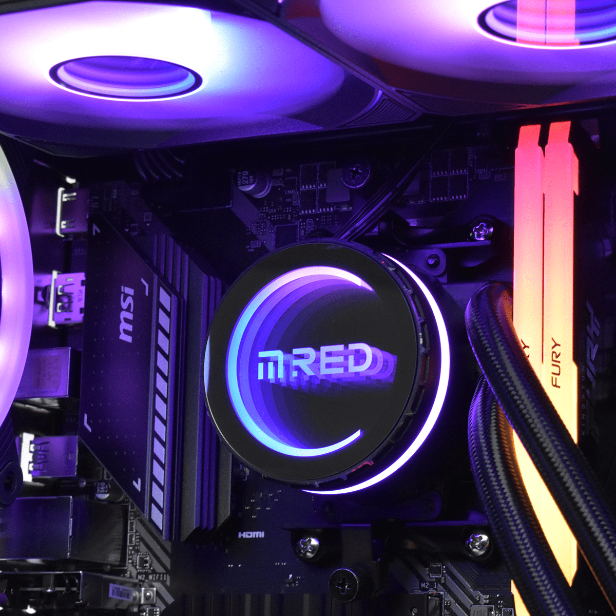 Cybertek STEEL - R5-5500/RX7600/16Go/500Go (CYB) (PCG-10602677) - Achat / Vente PC Fixe sur Cybertek.fr - 3