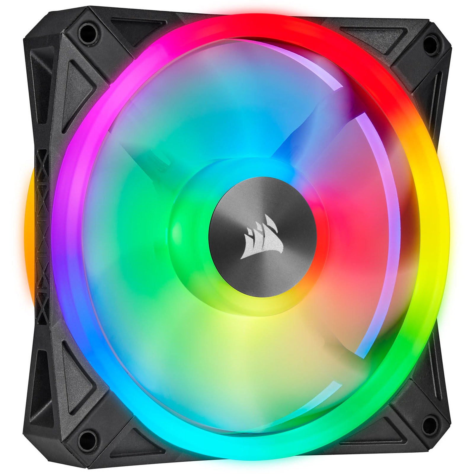 Corsair iCUE QL120 RGB - Ventilateur boîtier Corsair - Cybertek.fr - 0