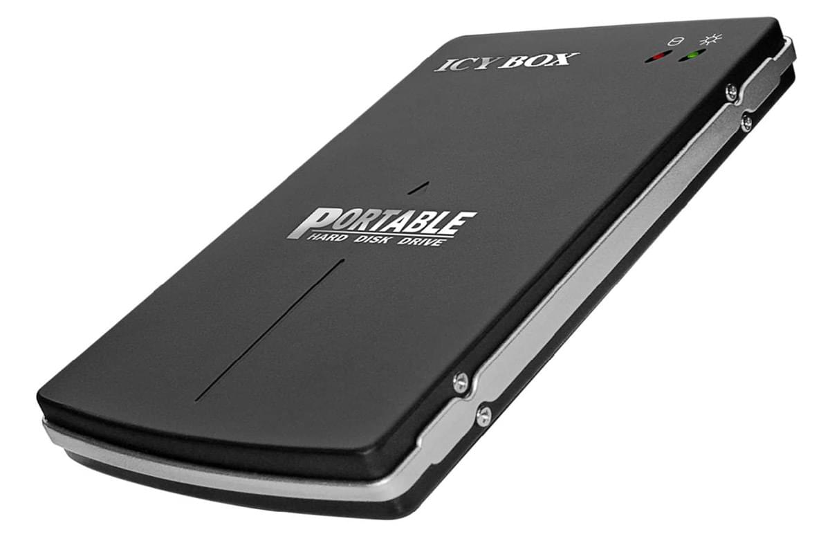 Icy Box USB3.0 pour DD 2.5" SATA Noir - IB-250STU3 Black - Boîtier externe - 0