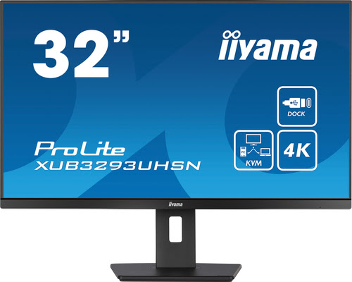 Iiyama 32"  XUB3293UHSN-B5 - Ecran PC Iiyama - Cybertek.fr - 0