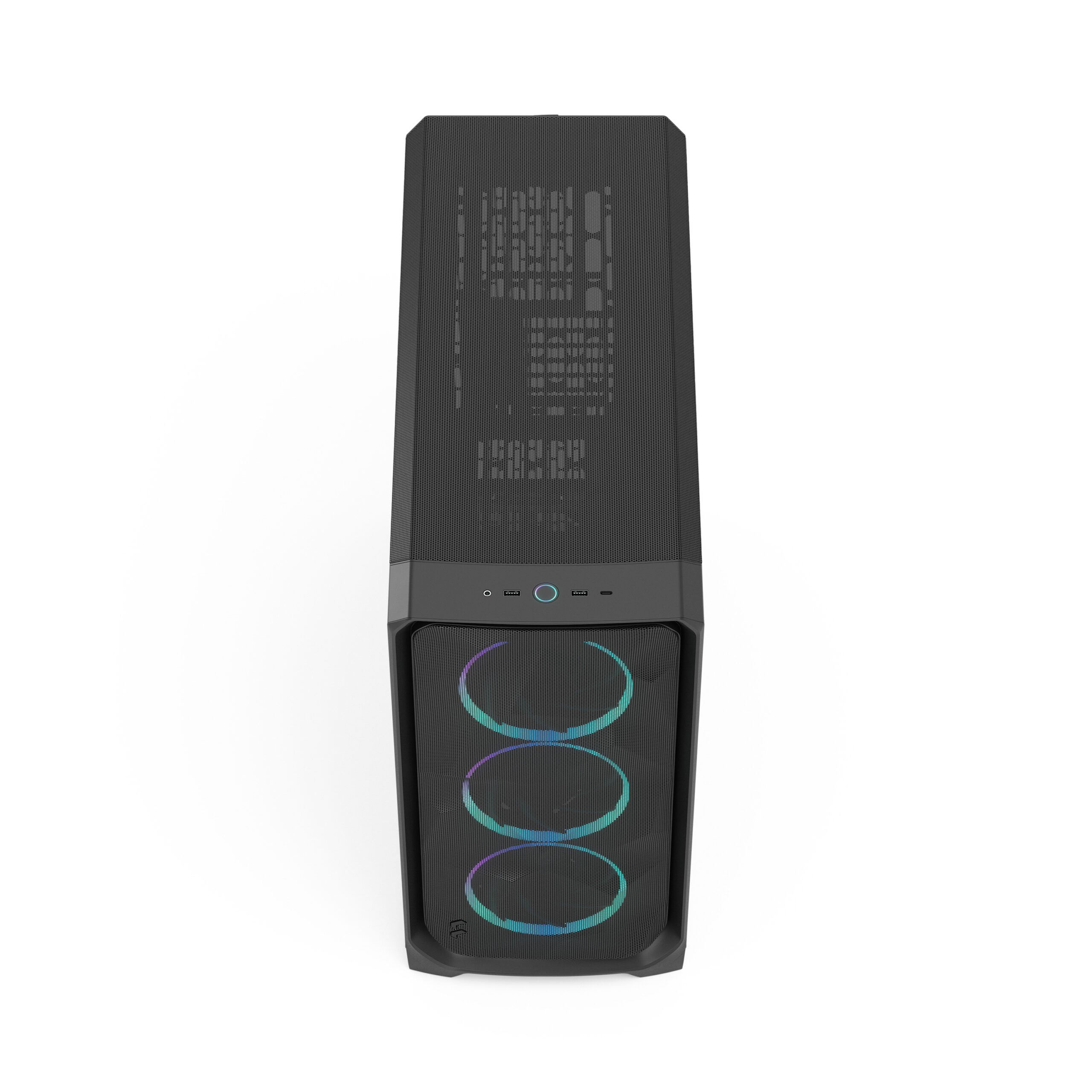 Fractal Design Meshify 3 XL Black RGB TG Light Noir - Boîtier PC - 2