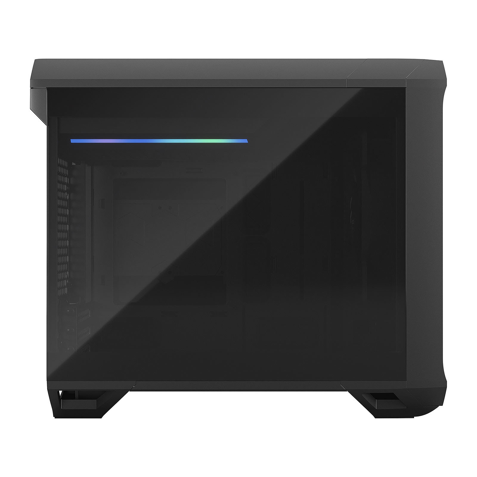 Fractal Design Torrent Nano Black TG Transparent - Boîtier PC - 3
