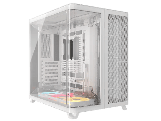 Corsair Air 5400 LX-R RGB Link Blanc + RM1000e Blanc - Boîtier PC - 1