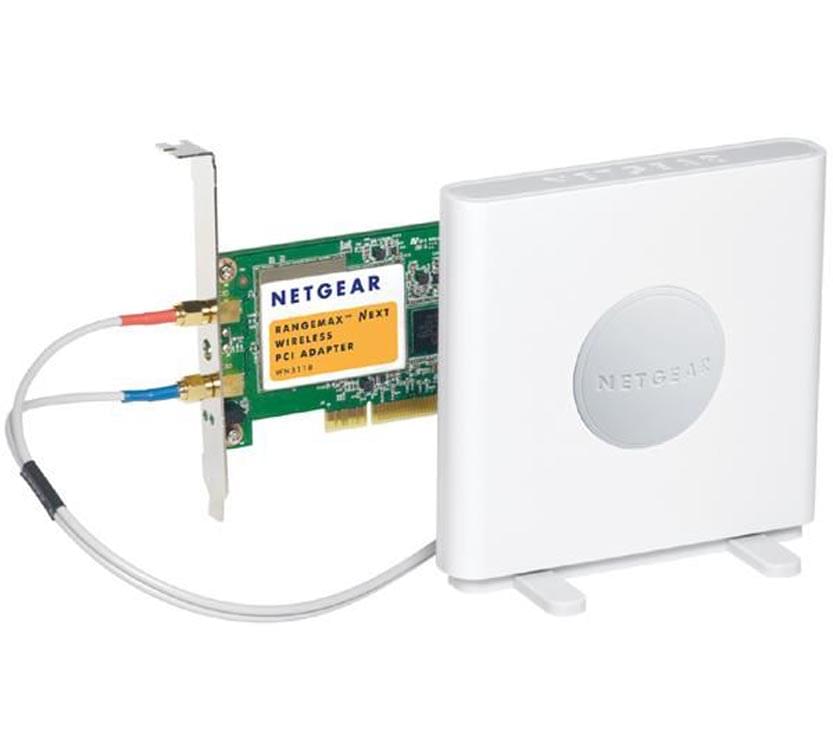 Netgear PCI WiFi RangeMax 802.11n WN311B (300MB) - Carte réseau - 0