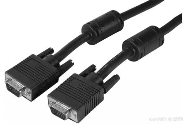 Câble SVGA mâle - mâle blindé - 15m - Connectique PC - Cybertek.fr - 0