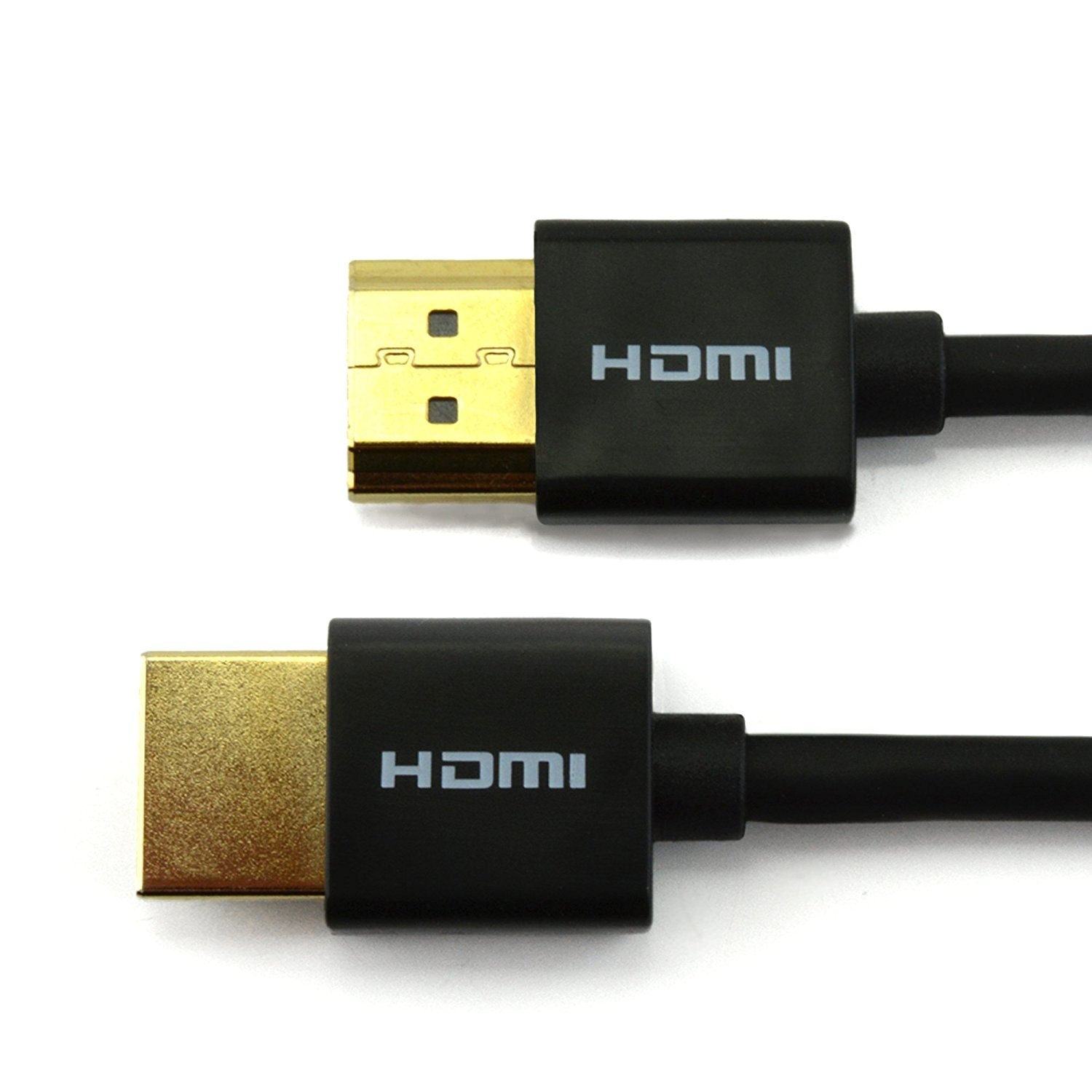 Cable Fin HDMI 2.0 connectique Or - 1.0m - 0