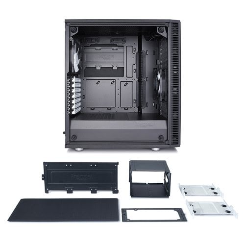 Fractal Design Define C TG Noir Noir - Boîtier PC Fractal Design - 23