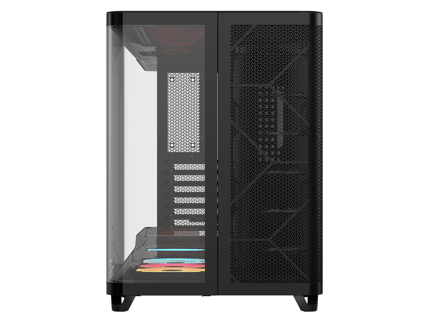 Corsair Air 5400 LX-R RGB Link Noir Noir - Boîtier PC Corsair - 1