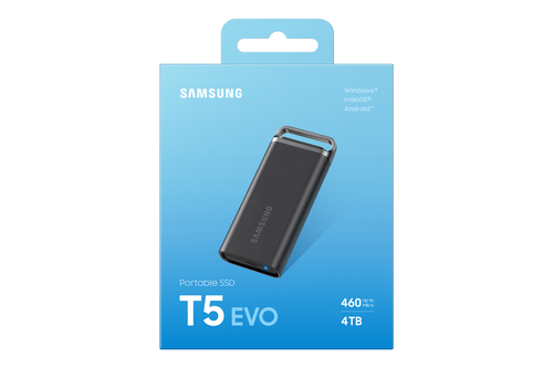 Disque SSD externe Samsung T5 EVO 4 To Noir - SSD externes