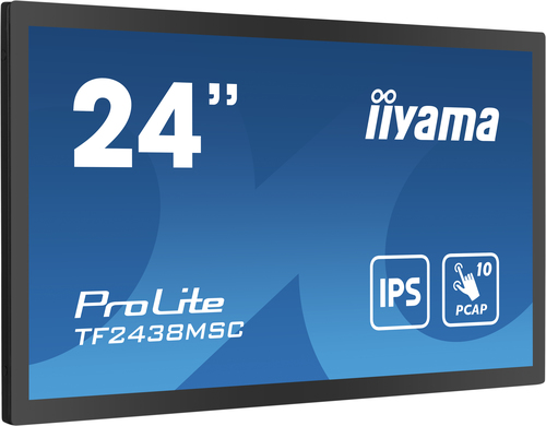 Iiyama Prolite TF2438MSC-B1 - 24" Tactile FHD IPS 5ms HDMI DispalyPort (TF2438MSC-B1) - Achat / Vente Affichage collaboratif sur Cybertek.fr - 1