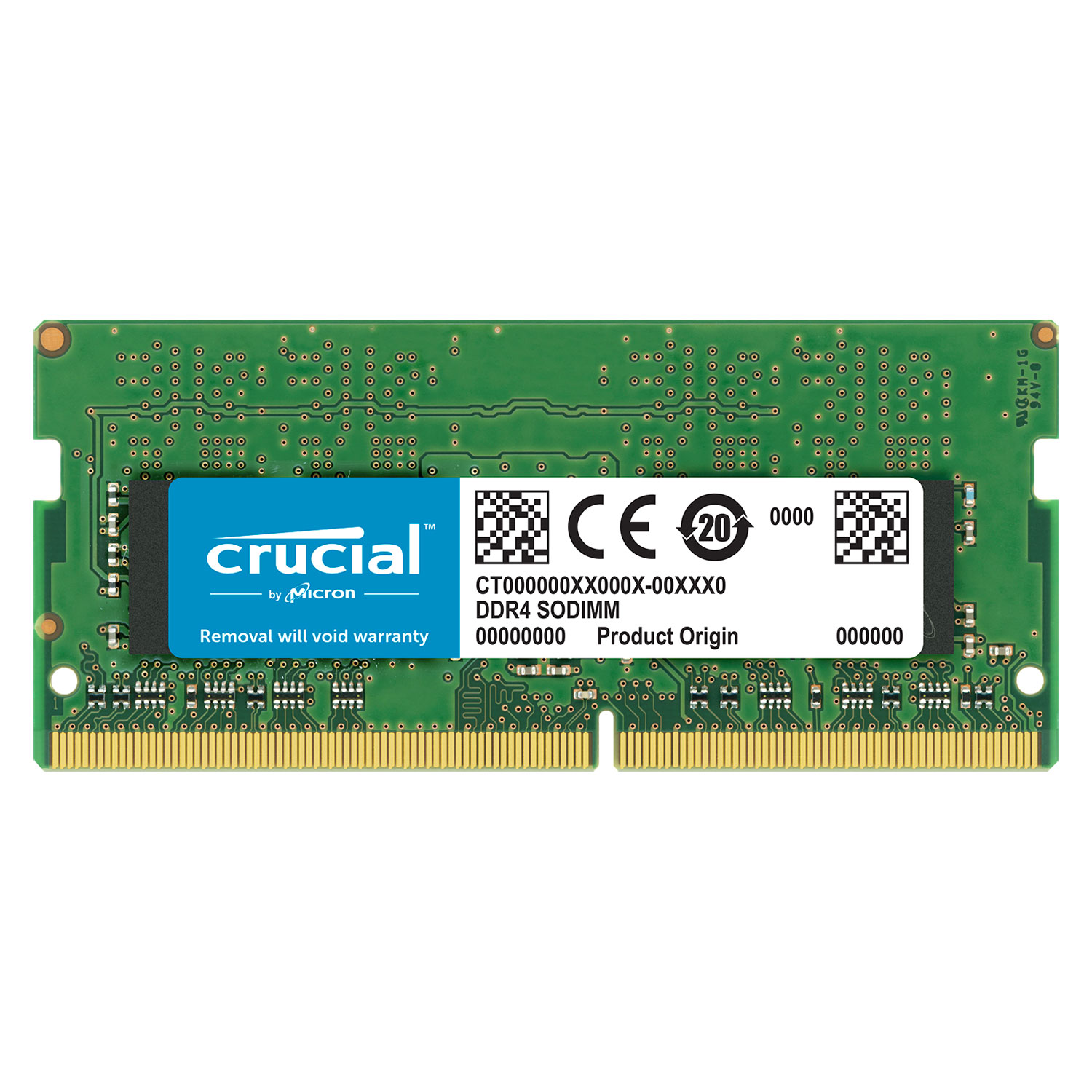 Crucial SO-DIMM 16Go DDR4 2666 CT16G4SFD8266 - Mémoire PC portable - 0
