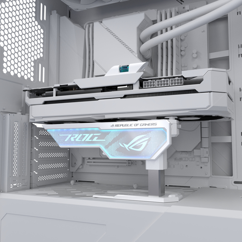 Asus XH01 ROG HERCULX Support carte graphique - Geforce RTX Série 40 - Blanc (90DA0023-B09000) - Achat / Vente Accessoire carte graphique sur Cybertek.fr - 4