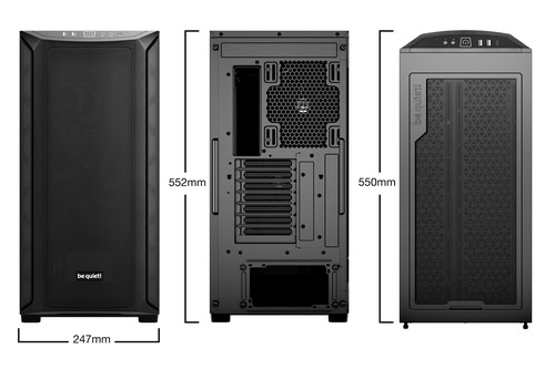 be quiet! SHADOW BASE 800 Noir Noir - Boîtier PC be quiet! - 1
