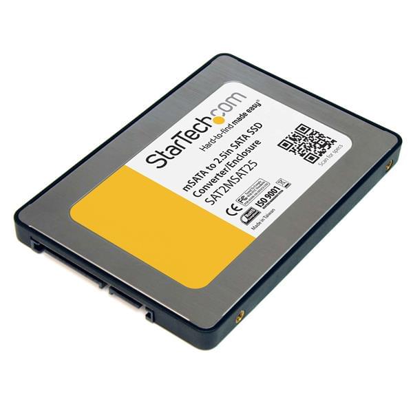 StarTech 2.5 " Adaptateur SSD Sata vers mSATA - Boîtier externe - 0