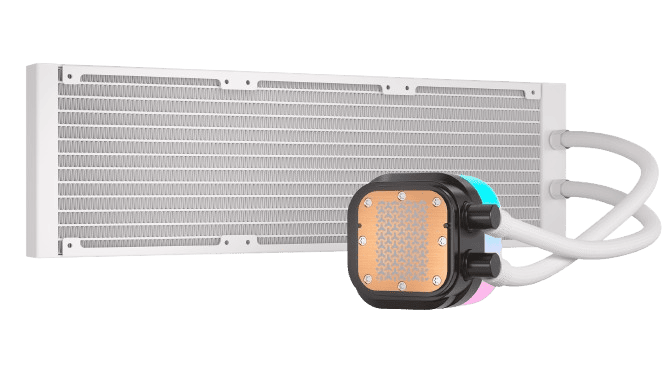 Corsair iCUE LINK TITAN - 360 RX RGB AIO/360mm - Blanc - Watercooling - 6