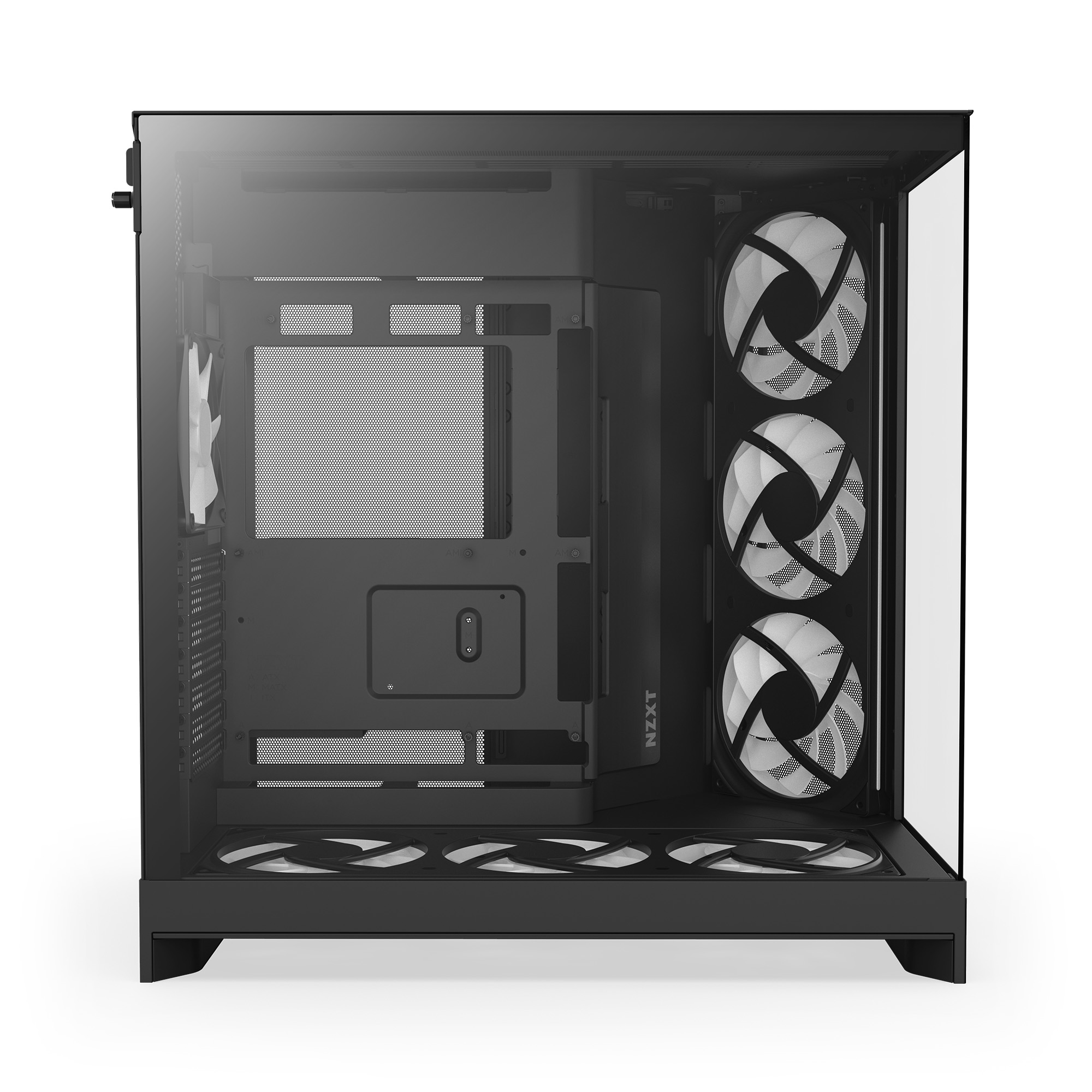 NZXT H9 Flow RGB+ Noir Noir - Boîtier PC NZXT - Cybertek.fr - 1