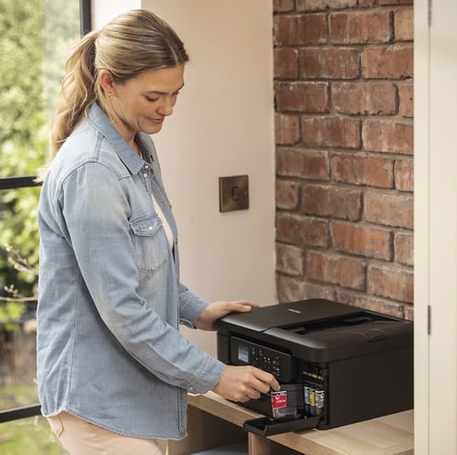 Cartouche d'encre LC521 - 4 couleurs pour imprimante Jet d'encre Brother - 1