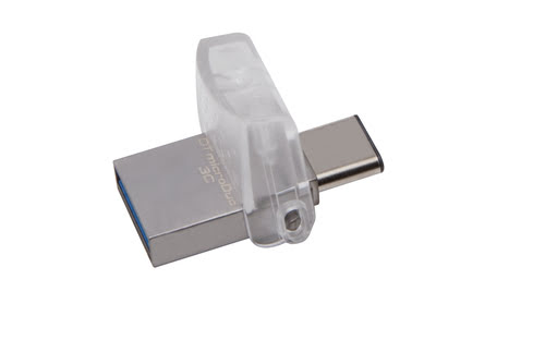 Kingston 128Go USB 3.1 Type C - - Clé USB Kingston - Cybertek.fr - 1
