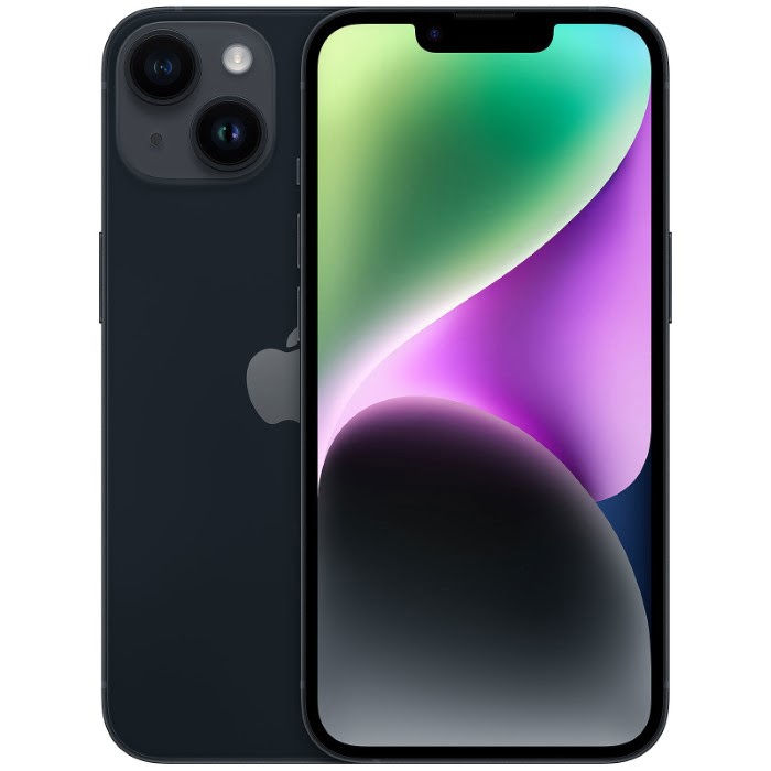Apple iPhone 14 Gris sideral - 128 Go - Téléphonie Apple - 0
