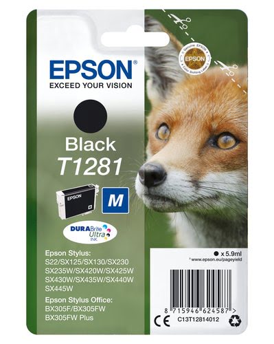 image produit Epson T1281   5.9 ml   taille M   noir   originale   bli Cybertek