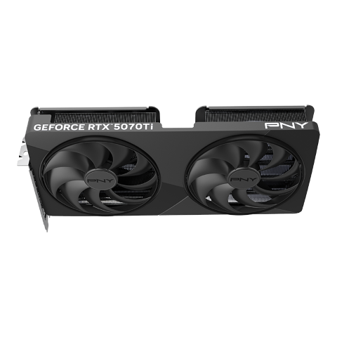 PNY GeForce RTX 5070 Ti 16Go Slim Dual Fan Overclocked - Carte graphique - 11