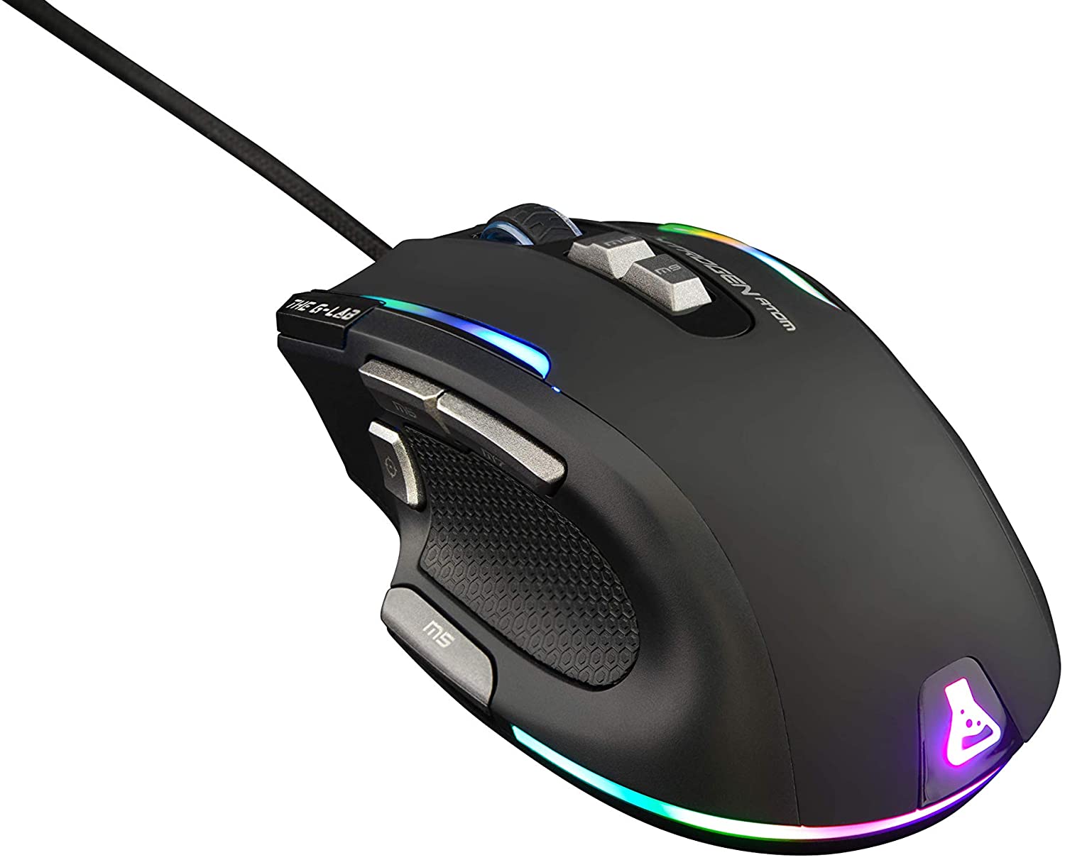 Souris PC The G-LAB KULT NITROGEN Atom - USB/RGB/4800 DPI