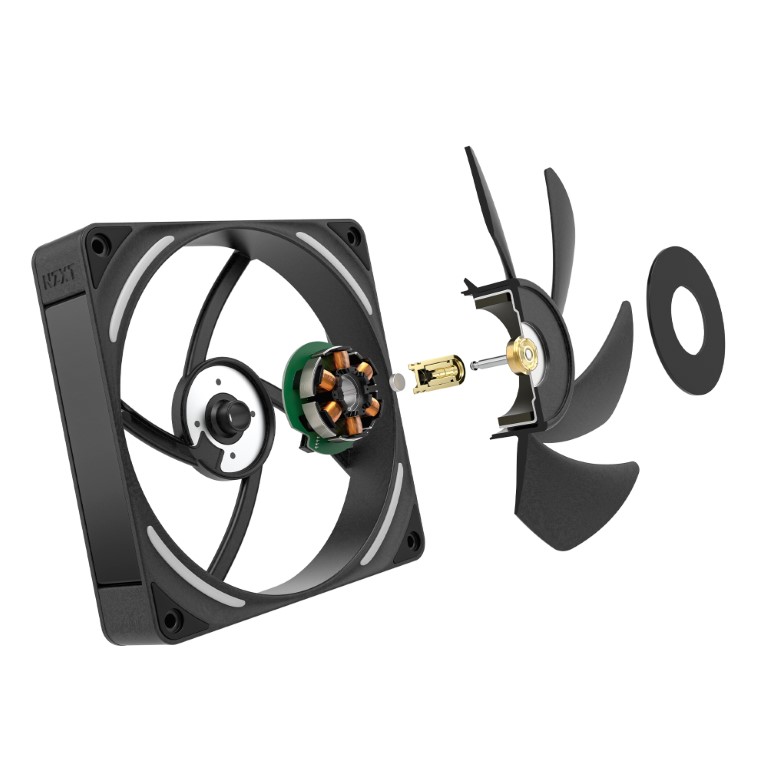 NZXT F120X RGB - Ventilateur boîtier NZXT - Cybertek.fr - 3