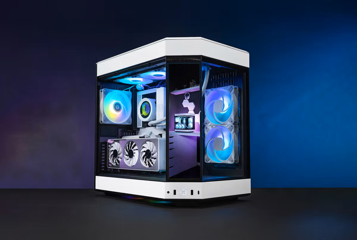 Hyte Y60 LCD Panel - Noir - Accessoire boîtier - Cybertek.fr - 2