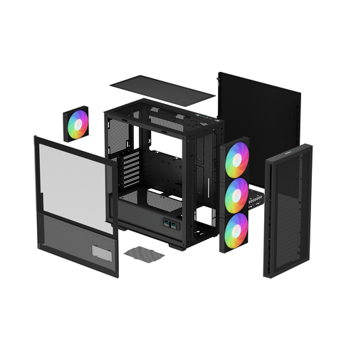 Deepcool CH560 Digital Noir Noir - Boîtier PC Deepcool - 12