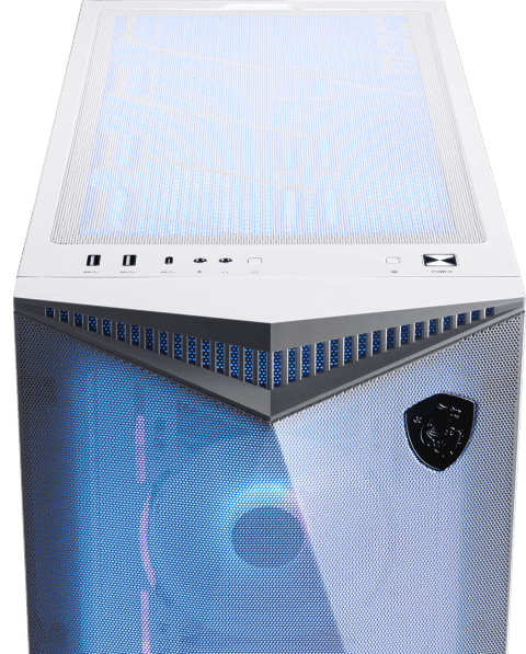 MSI MPG GUNGNIR 300R AIRFLOW WHITE Blanc - Boîtier PC MSI - 9