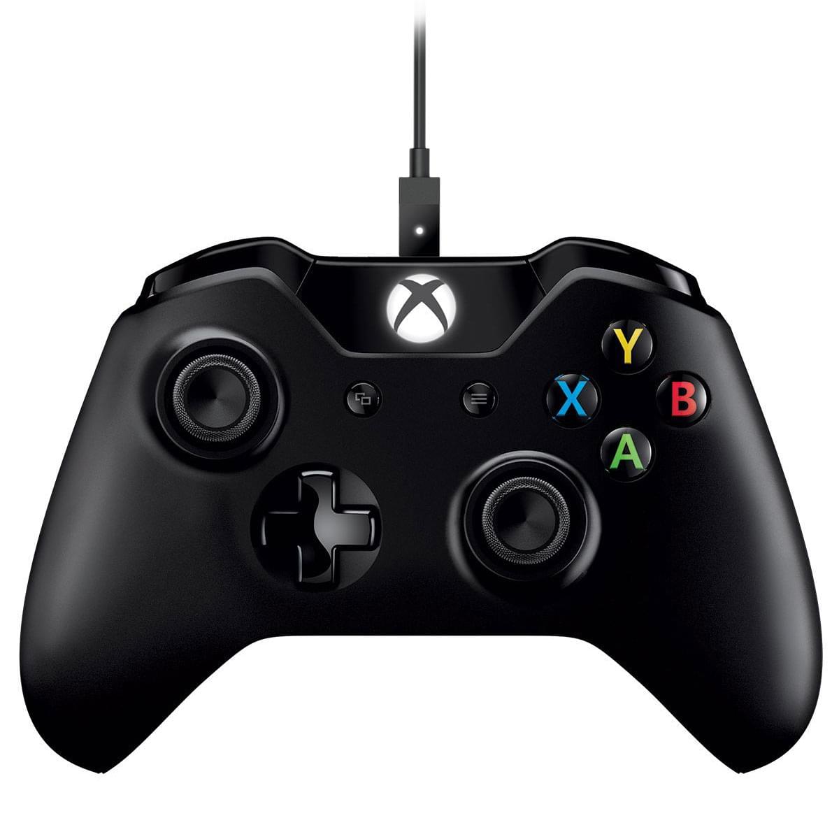 Microsoft Manette Xbox One sans fil + Cable pour PC - Périphérique de jeu - 0