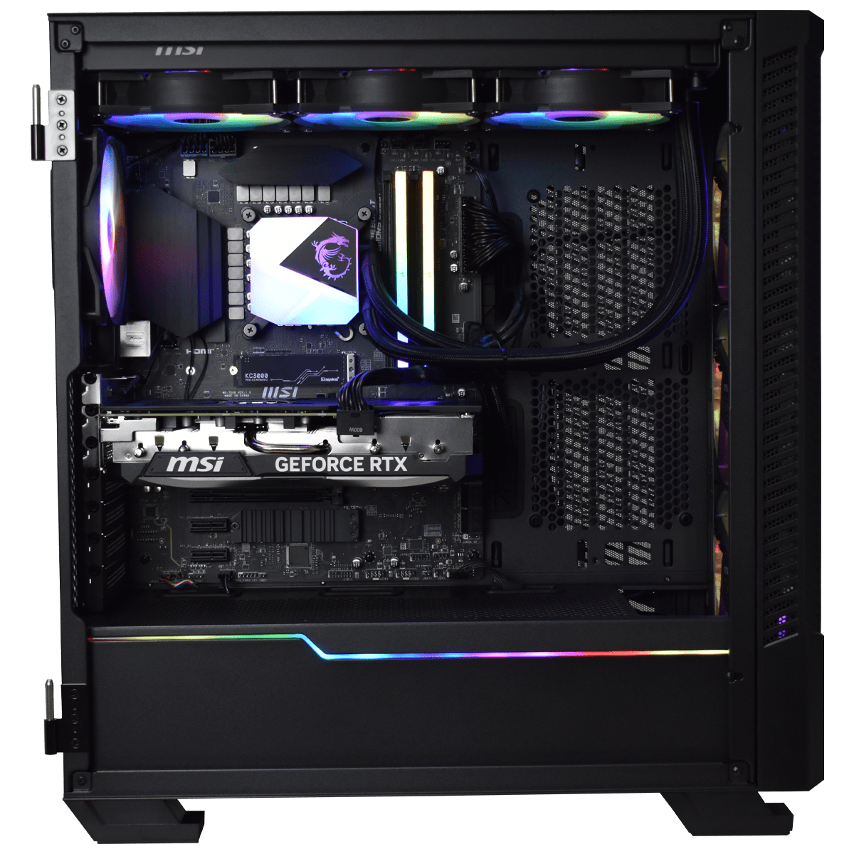 Cybertek SKYRIDER - I7-14700KF/4070Ti super/32Go/2To (PCG-10602078) - Achat / Vente PC Fixe sur Cybertek.fr - 1