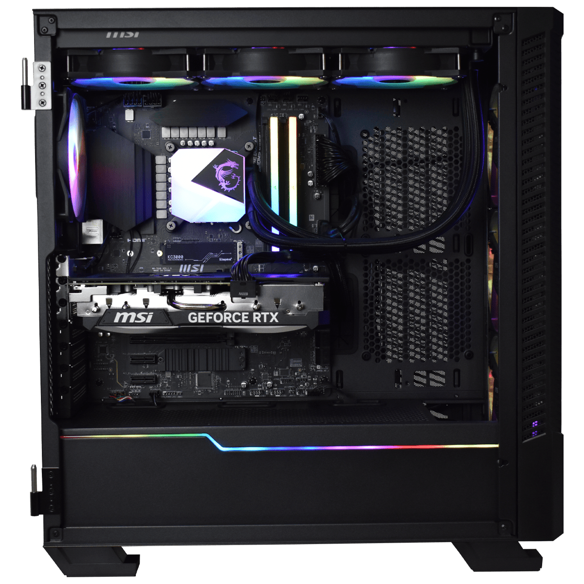 Cybertek SKYRIDER - I7-14700KF/4070Ti super/32Go/2To - Achat / Vente PC Fixe sur Cybertek.fr - 1