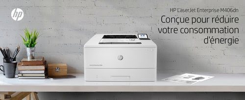 Imprimante HP  LaserJet Enterprise M406dn Printer   (3PZ15A#B19) - 12