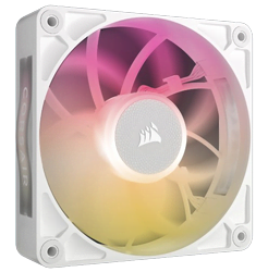 Ventilateur boîtier Corsair iCUE LINK RX120 RGB MAX - Blanc Cybertek