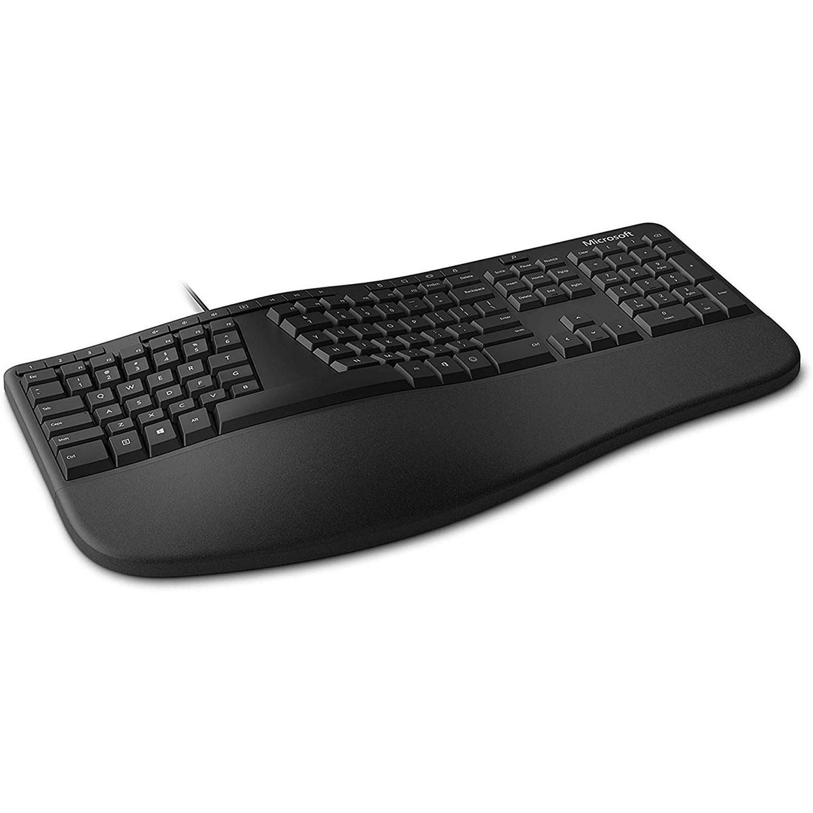 Microsoft Clavier Ergonomique - Clavier PC Microsoft - Cybertek.fr - 1