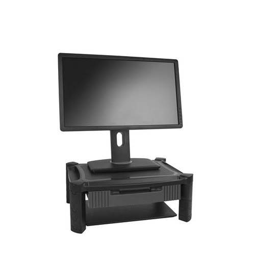 Computer Monitor Riser Stand with Drawer - Accessoire écran - 1