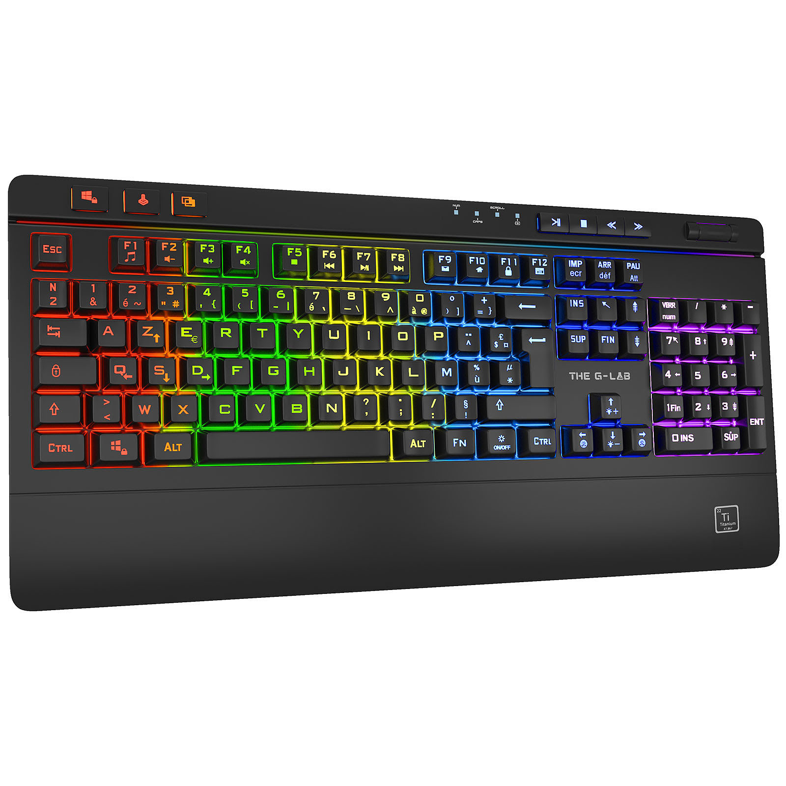 The G-LAB Keyz Titanium - Clavier PC The G-LAB - Cybertek.fr - 2