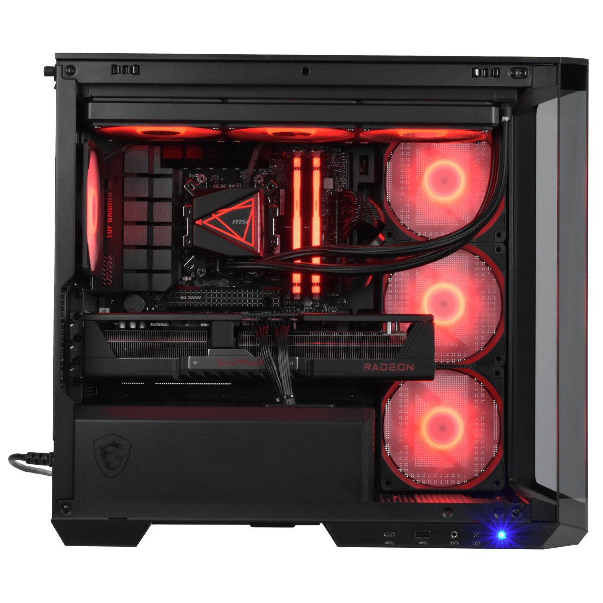 Cybertek CERBERE - R7-9800X3D/RX9070XT/32Go/1To (05-CYB) (PCG-10602605) - Achat / Vente PC Fixe sur Cybertek.fr - 1